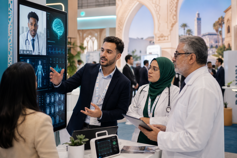 GITEX Future Health Africa a Casablanca met l’IA medicale en vitrine: la sante connectee marocaine change d’echelle