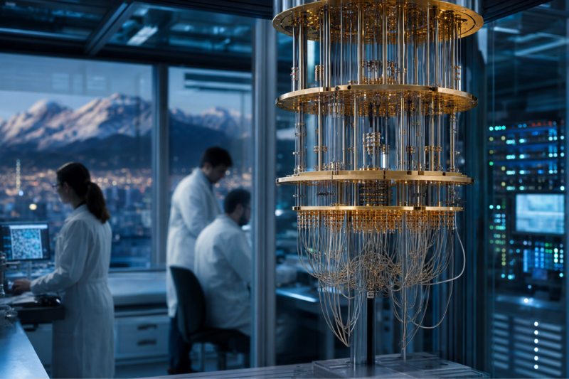 A Grenoble, le premier ordinateur quantique utile a tourne cette nuit