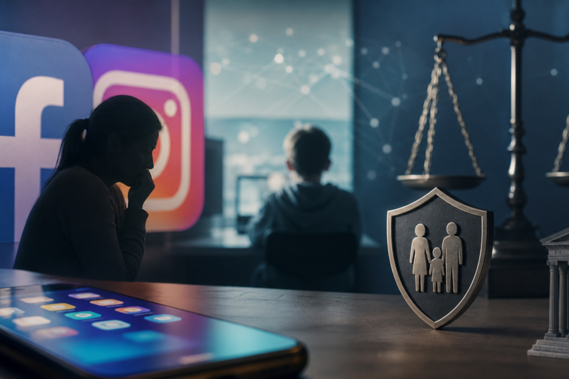 Meta est visé sur la présence d&rsquo;enfants de moins de 13 ans sur Facebook et Instagram: la patience réglementaire s&rsquo;use