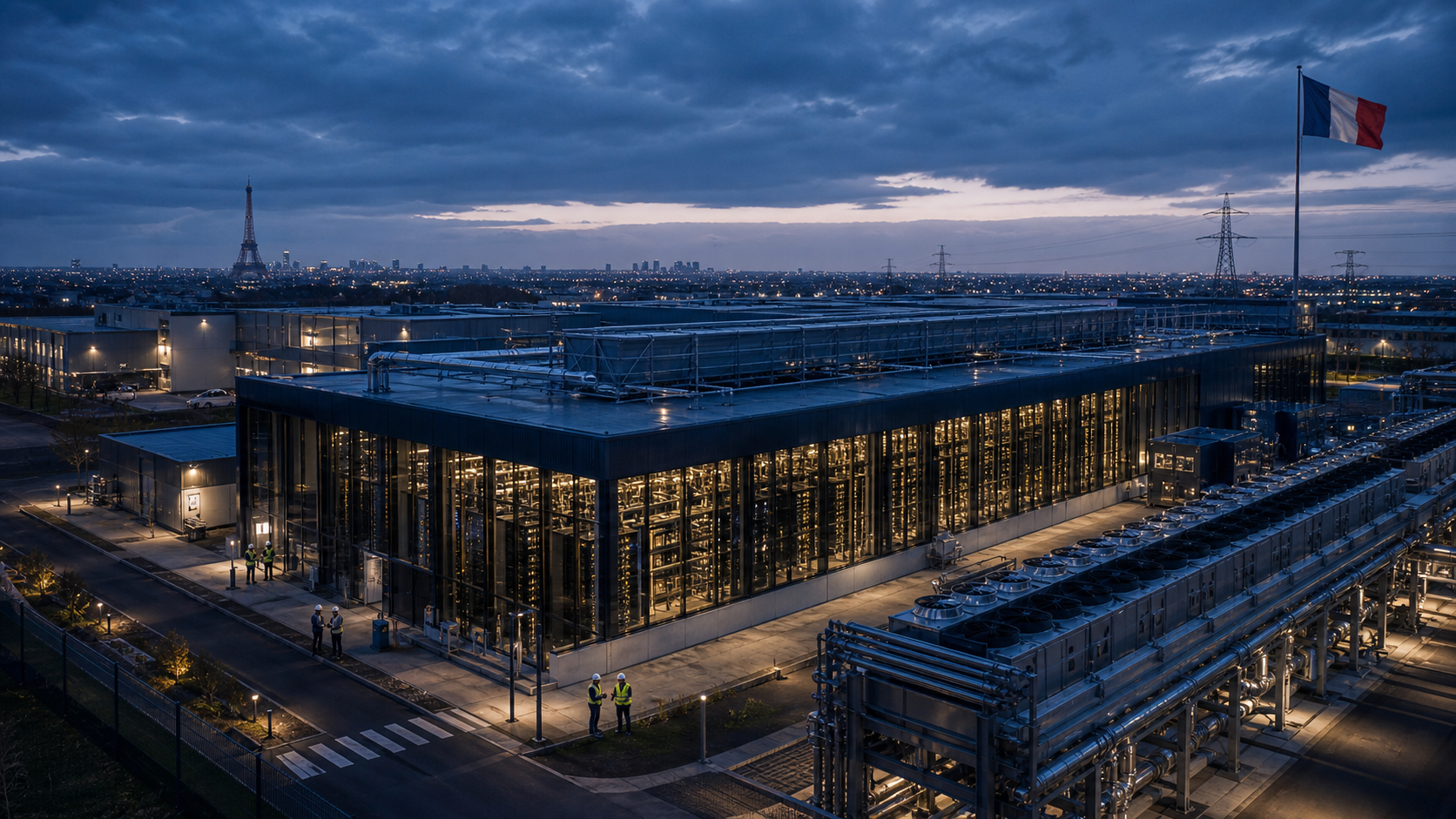 Mistral AI lève 830 millions de dollars pour un data center près de Paris: le souverain prend le béton au sérieux