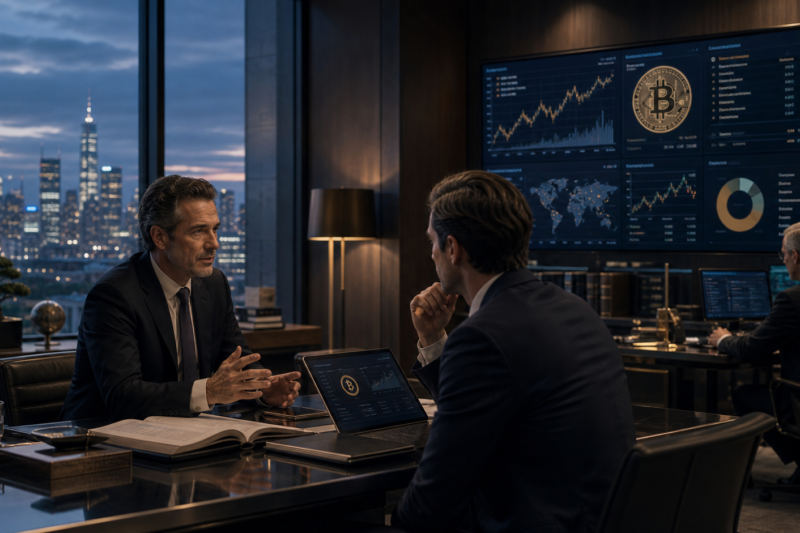 Morgan Stanley lance son trust bitcoin: le costume trois pièces s&rsquo;invite encore un peu plus dans la crypto