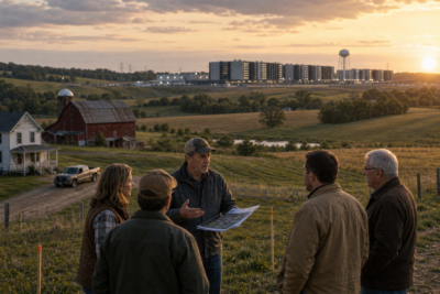 Dans le Kentucky, une ferme refuse un data center a 26 millions de dollars: l’IA bute de plus en plus sur le terrain reel
